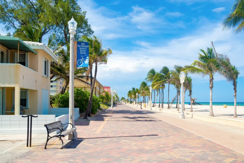 Hollywood Beach Boardwalk